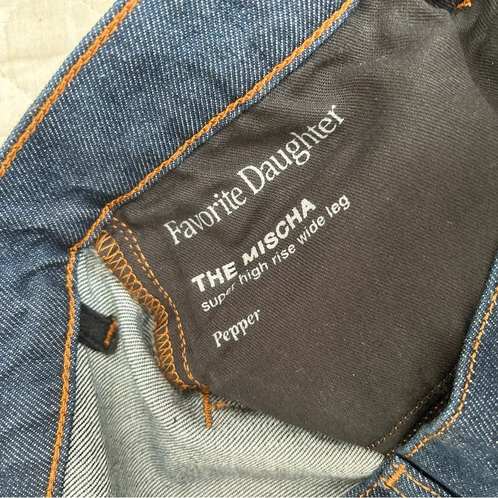 Favorite Daughter The Mischa Super High Rise Wide Leg Jean Sz 29 NWT - Picture 9 of 10